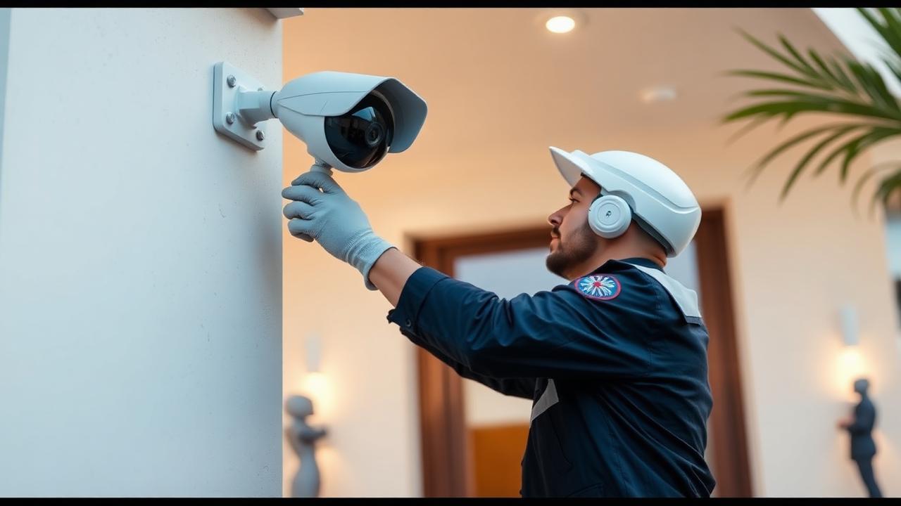 Instalación de cámaras en vivienda